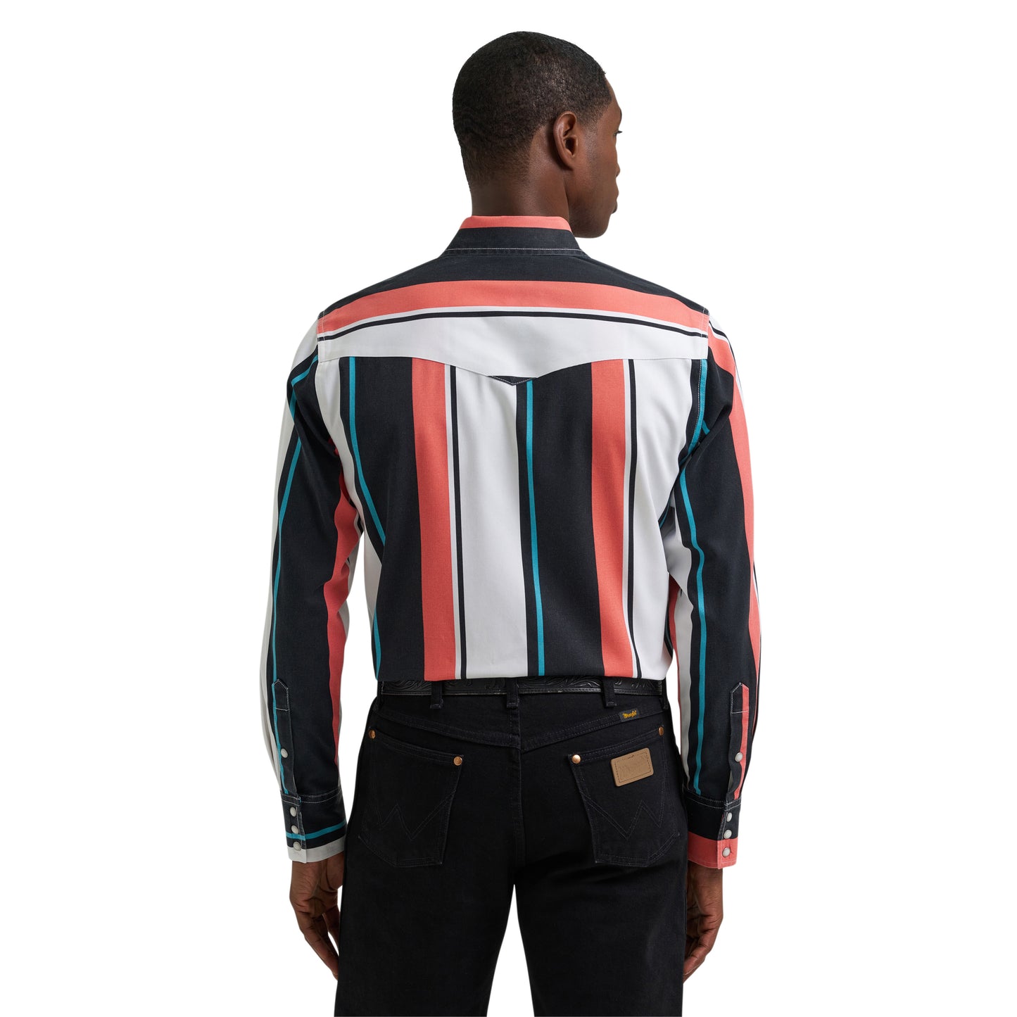 112381997 Men's Vintage Inspired Brushpopper Long Sleeve Shirt by Wrangler