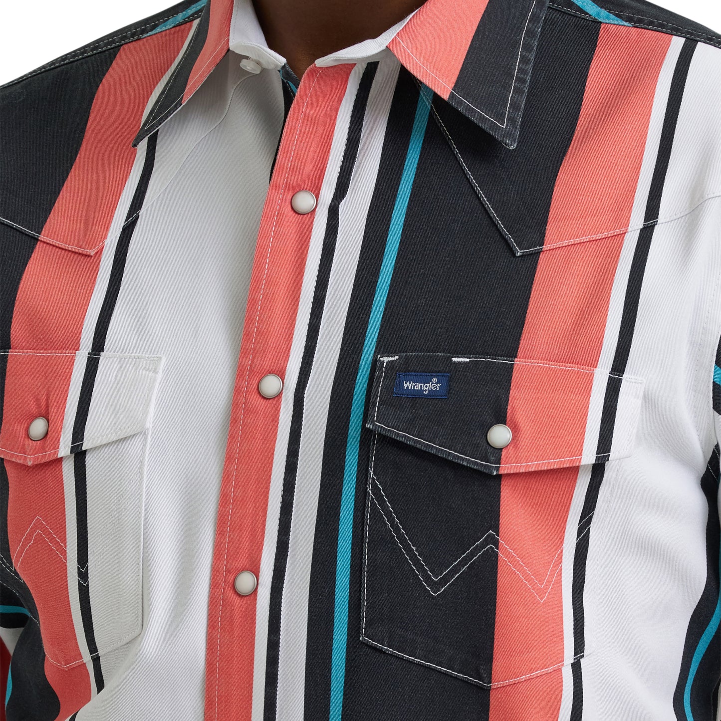112381997 Men's Vintage Inspired Brushpopper Long Sleeve Shirt by Wrangler