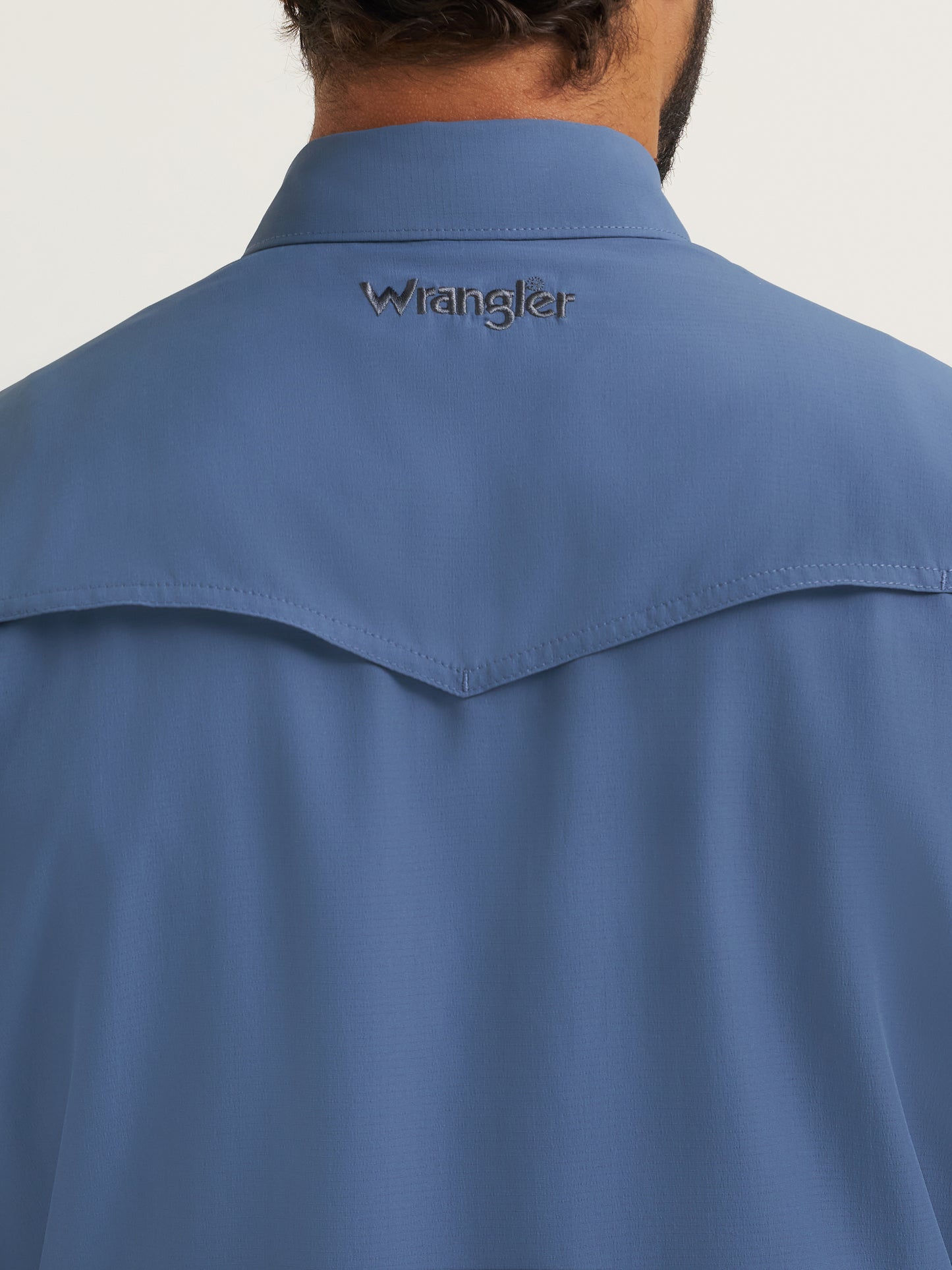 112382384 Men's Western Performance Short Sleeve Shirt by Wrangler