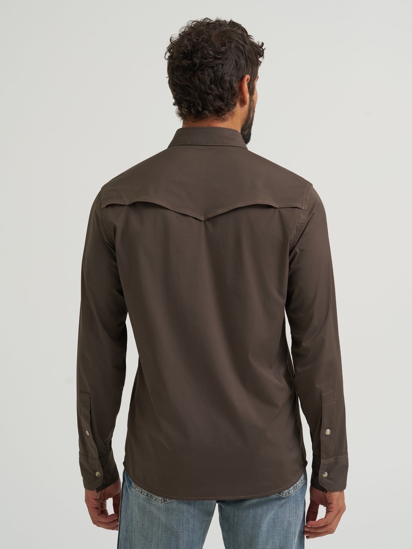 112382503 Men's Technical Long Sleeve Shirt by Wrangler