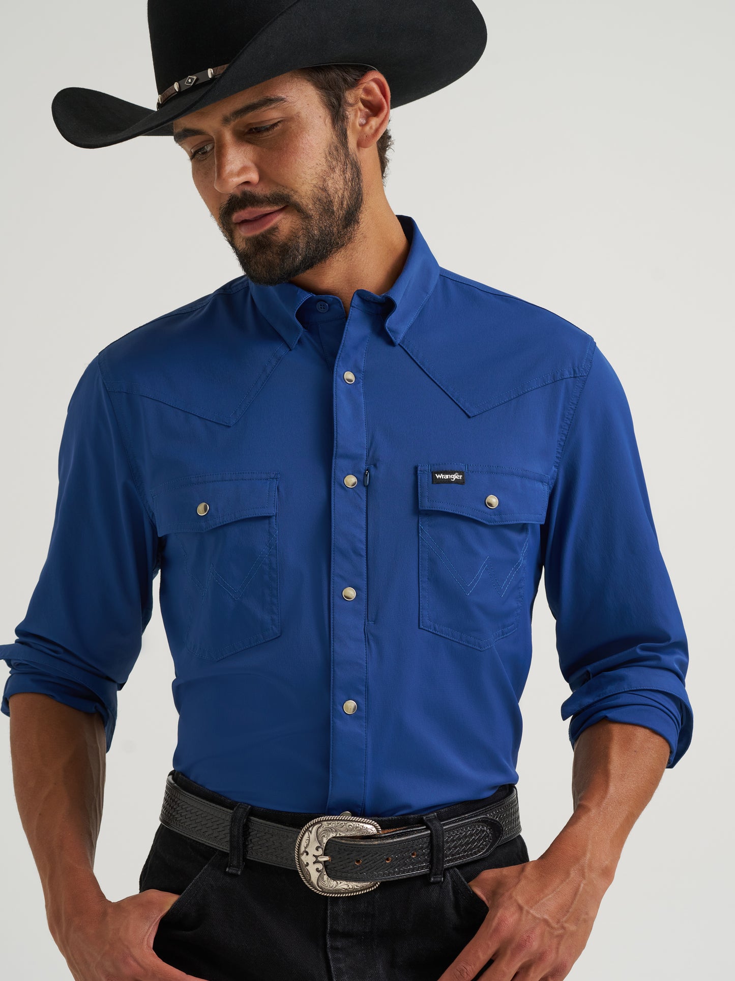 112382515 Men's Long Sleeve Technical Shirt by Wrangler