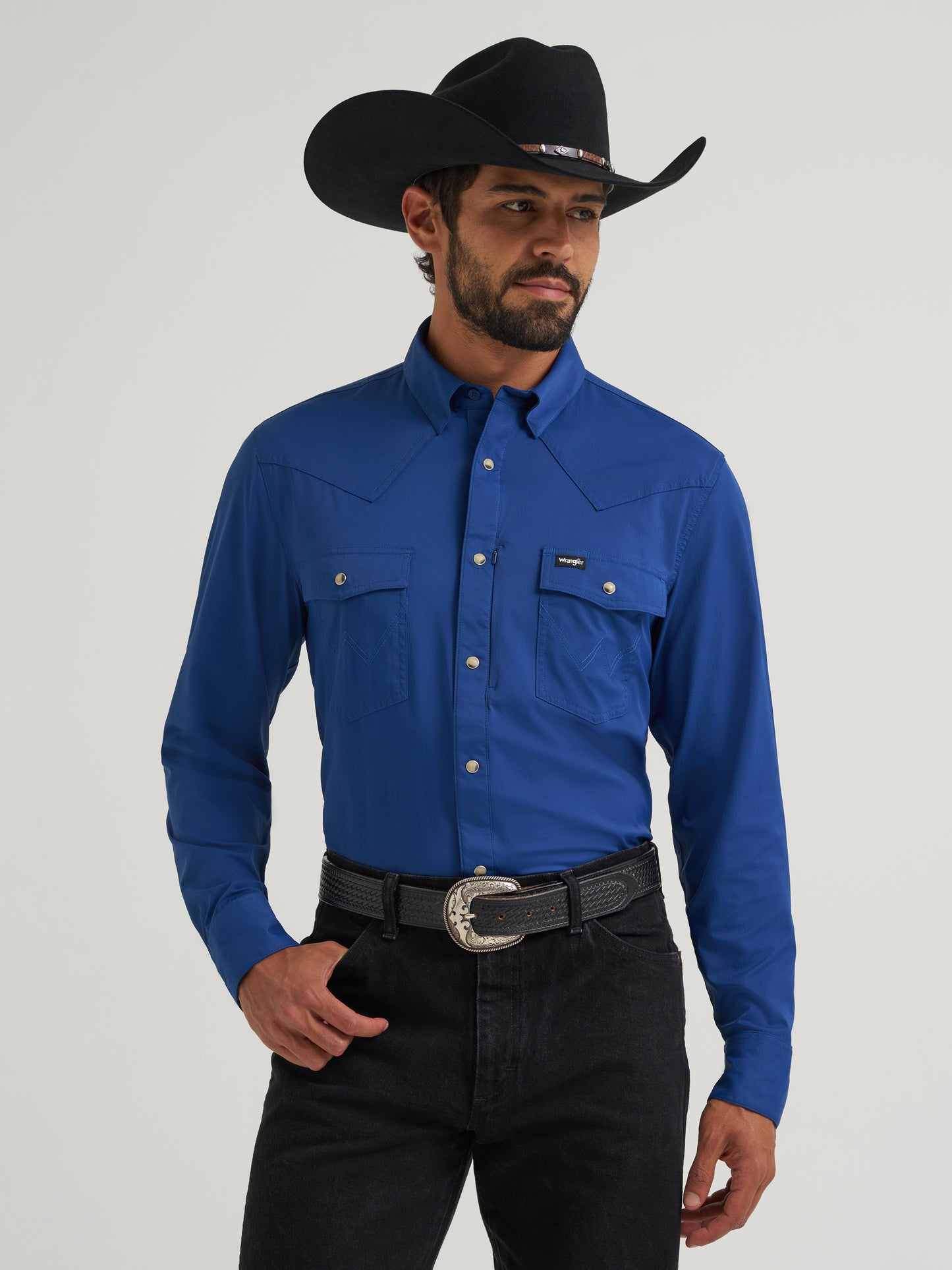 112382515 Men's Long Sleeve Technical Shirt by Wrangler