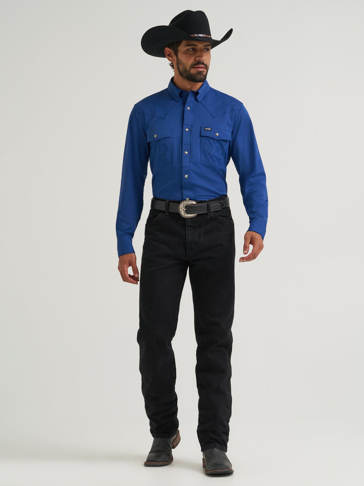 112382515 Men's Long Sleeve Technical Shirt by Wrangler