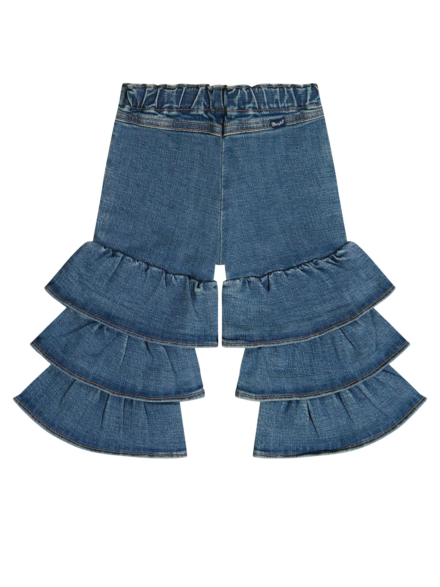 112382701 Little Girl's Tiered Flare Jean by Wrangler