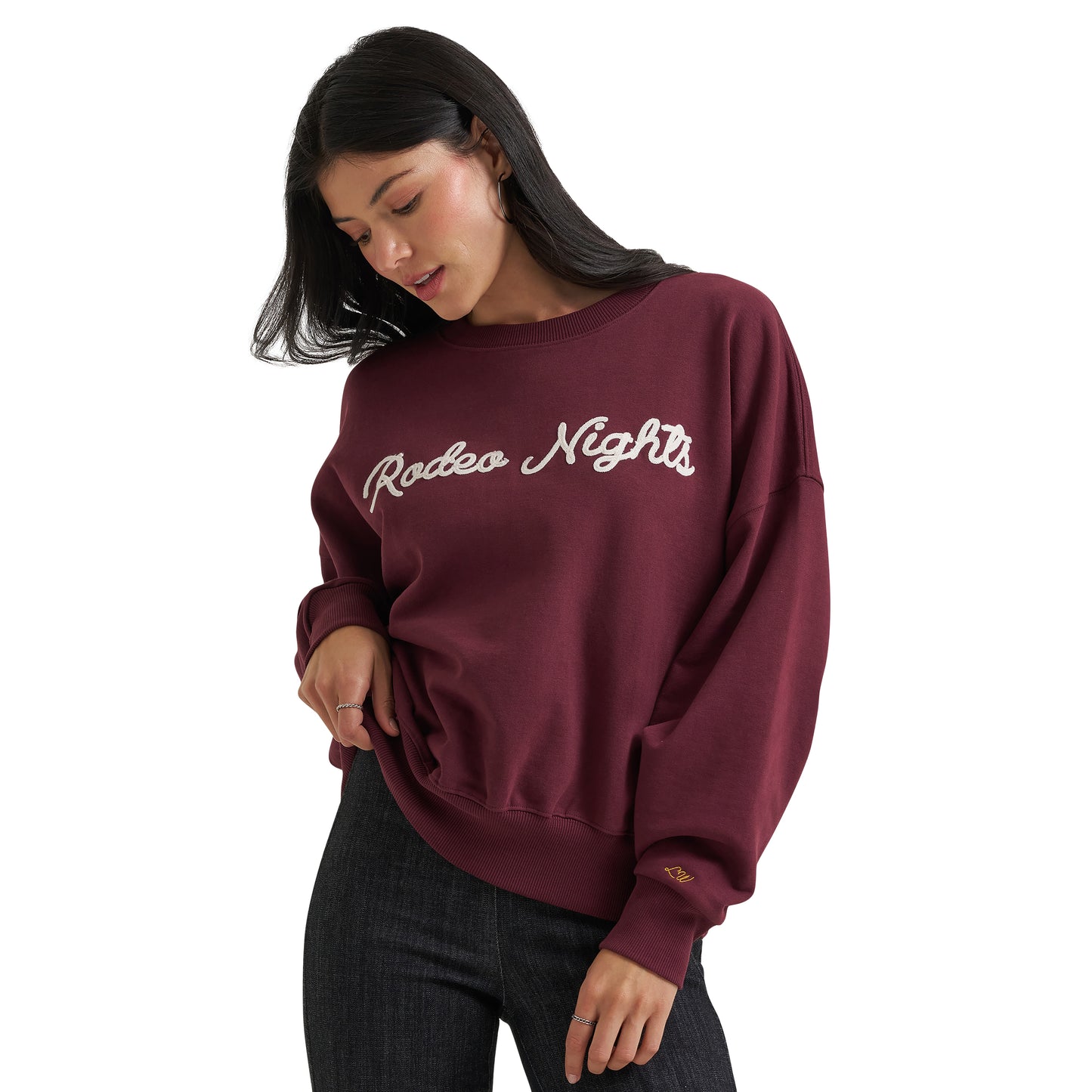 112382793 Women's Lainey Wilson Rodeo Nights Sweatshirt by Wrangler