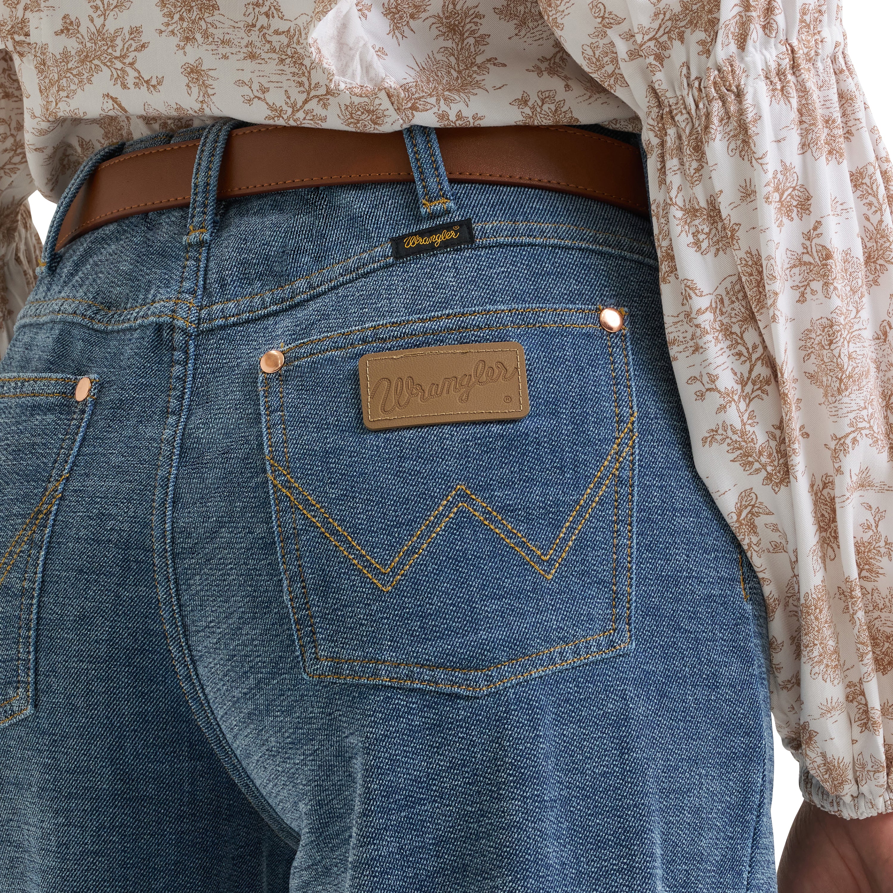 112382902 Women's Lainey Wilson Cheeky Wide Leg Jean by Wrangler