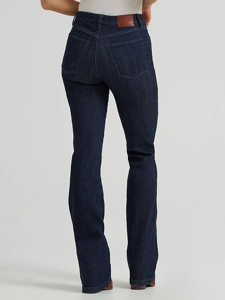 Wrangler Women's Bespoke Pintuck Bootcut Jean - Camryn - alternate view