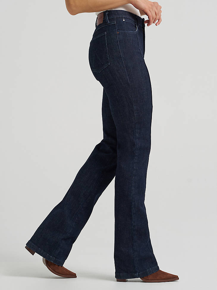 Wrangler Women's Bespoke Pintuck Bootcut Jean - Camryn - alternate view