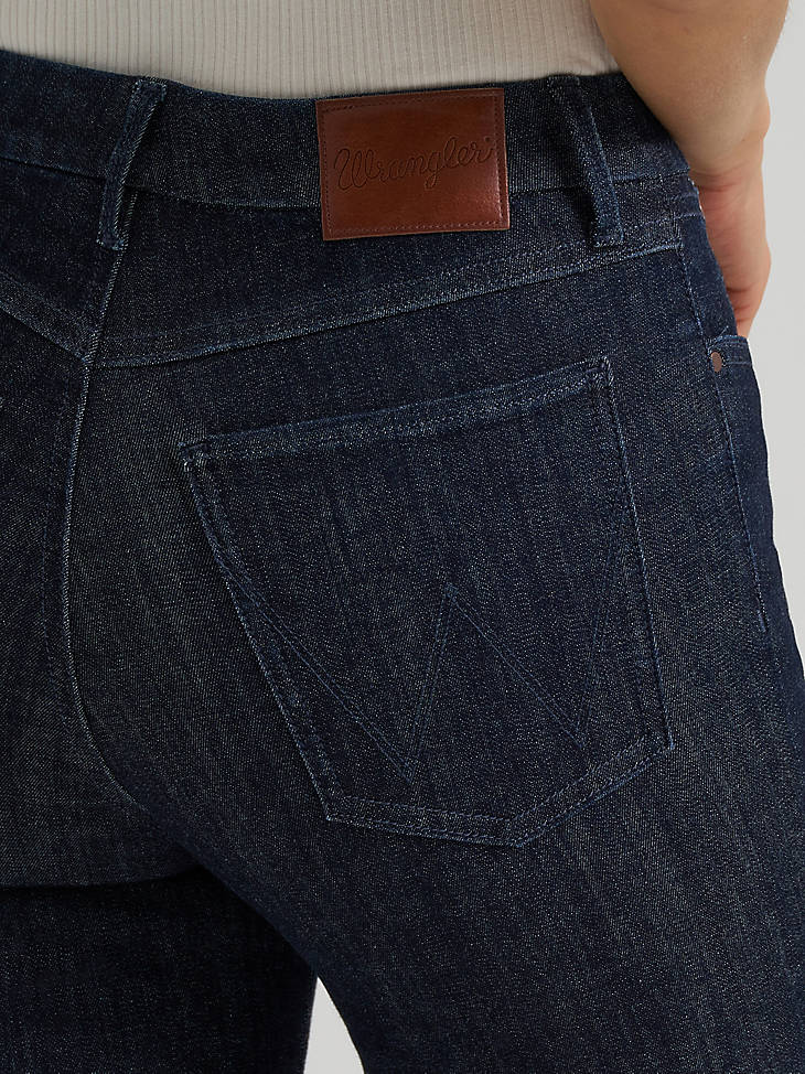 Wrangler Women's Bespoke Pintuck Bootcut Jean - Camryn - alternate view