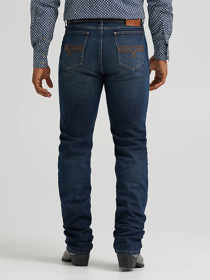 Wrangler Men's 20X No. 44 Slim Fit Straight Leg Jean in Wallace - back view