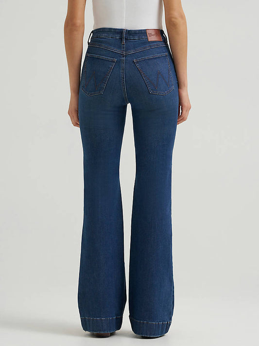 Wrangler Women's Bespoke High Rise Trouser Jean - Brooklyn - front view