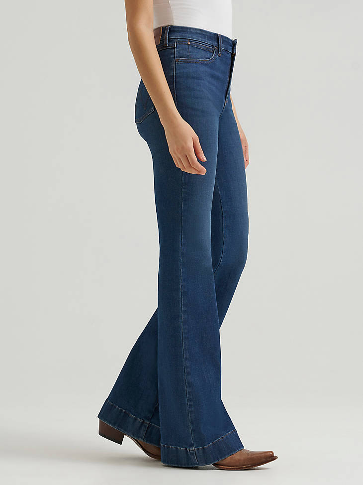 Wrangler Women's Bespoke High Rise Trouser Jean - Brooklyn - alternate view