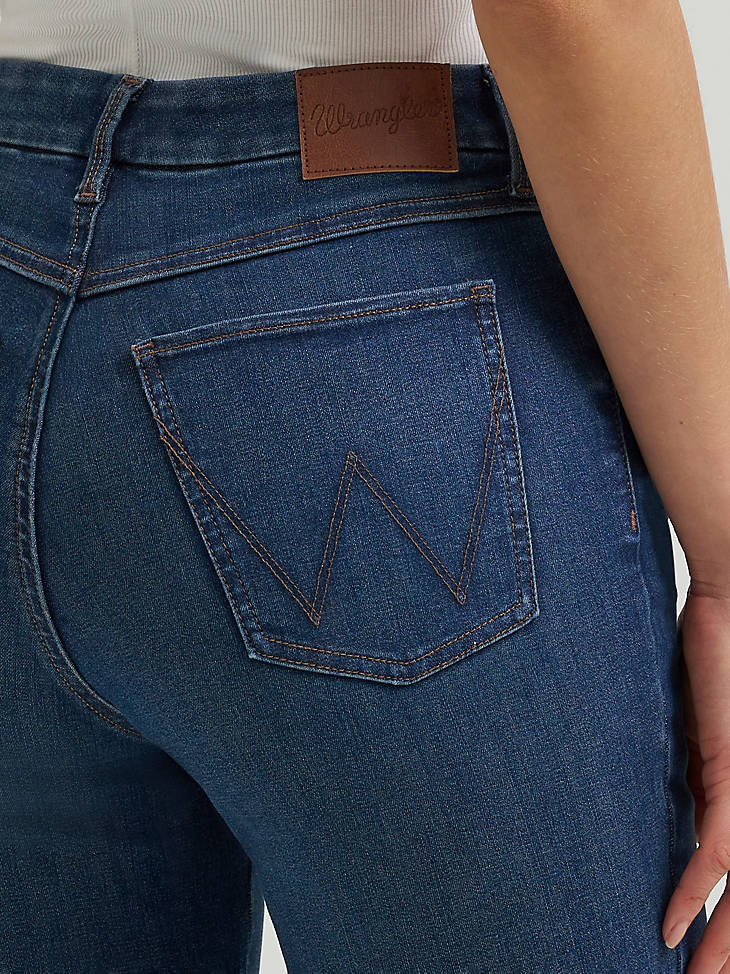 Wrangler Women's Bespoke High Rise Trouser Jean - Brooklyn - alternate view