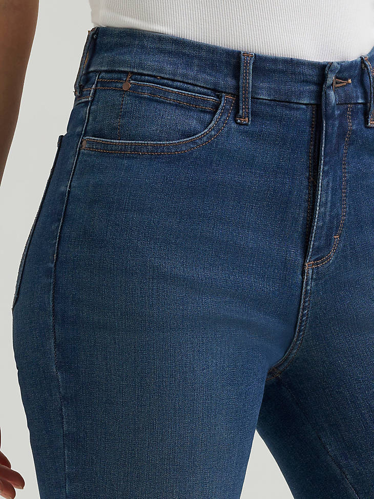 Wrangler Women's Bespoke High Rise Trouser Jean - Brooklyn - alternate view