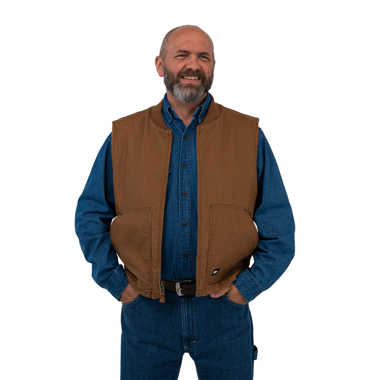 35.28 Premium Men's Berber Lined Vest by Key Industries