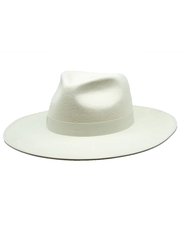 13218-CRM La Pine Wool Hat in Creme by Outback Trading Company