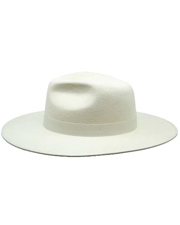 13218-CRM La Pine Wool Hat in Creme by Outback Trading Company