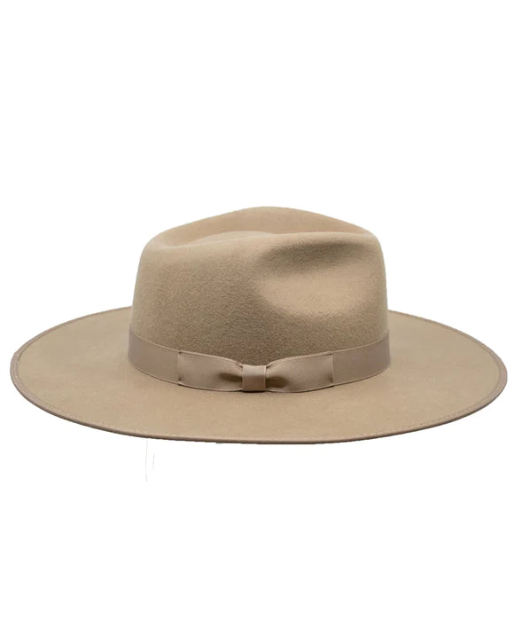 13218-CRM La Pine Wool Hat in Sand by Outback Trading Company