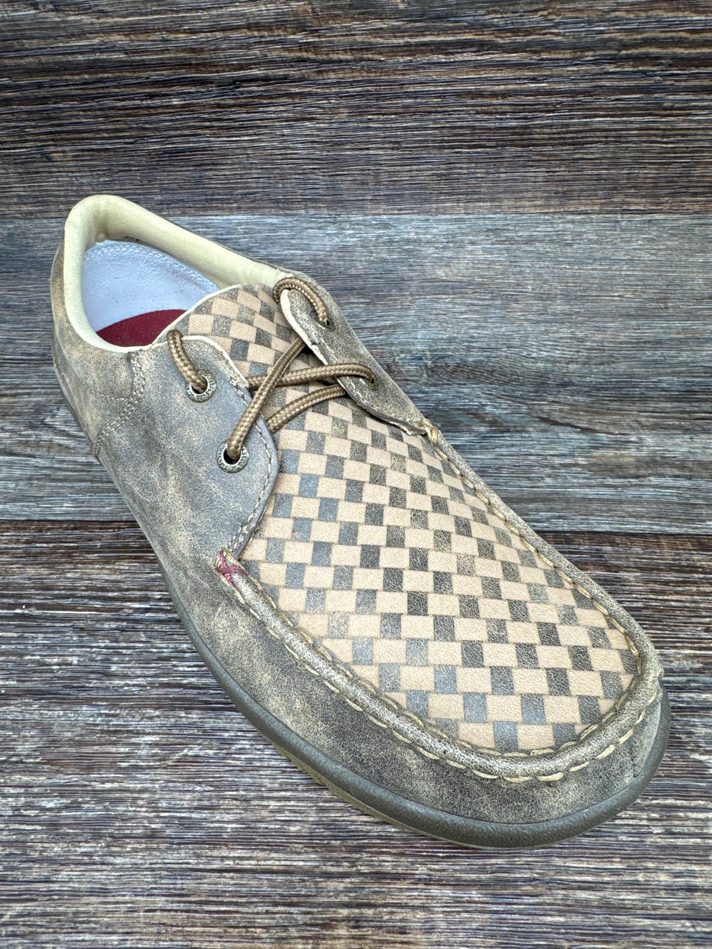 MCP0002 Men’s Brown Bomber Boat Shoe by Twisted X