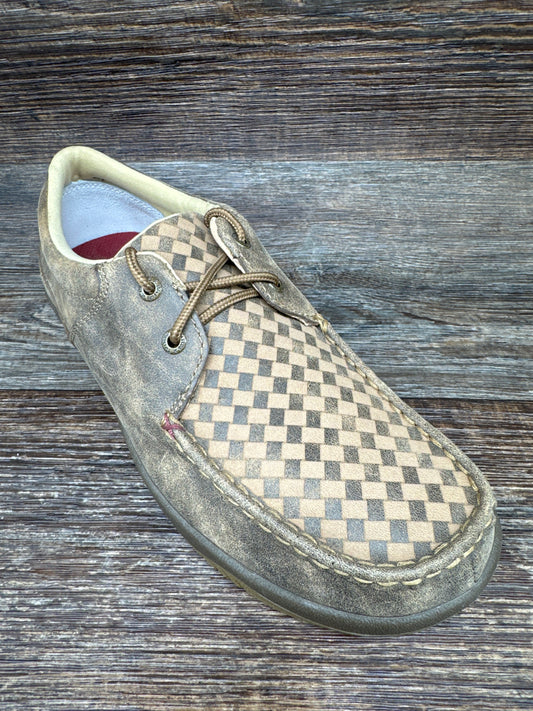 MCP0002 Men’s Brown Bomber Boat Shoe by Twisted X