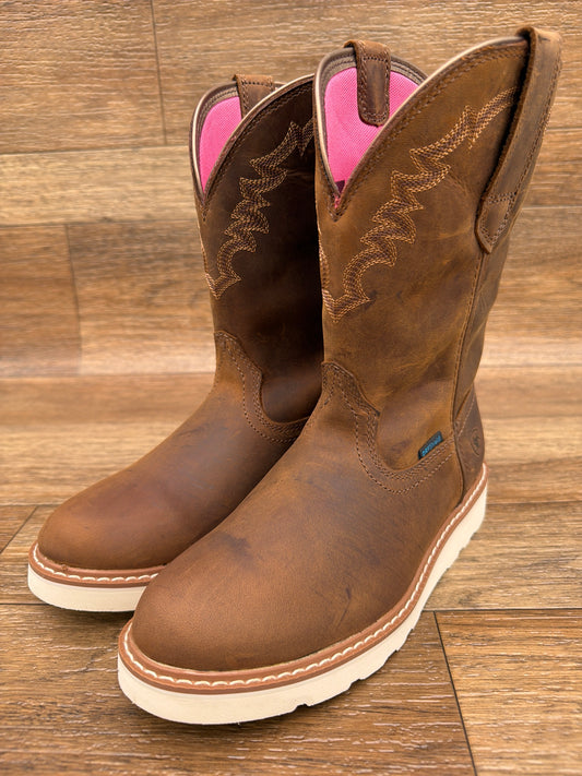 Women's Southlite Waterproof Round Toe Western Boot by Ariat - pair
