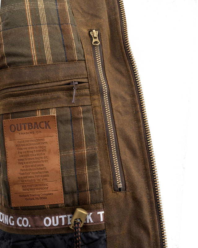 2049-BNZ Deer Hunter Vest by Outback Trading Company