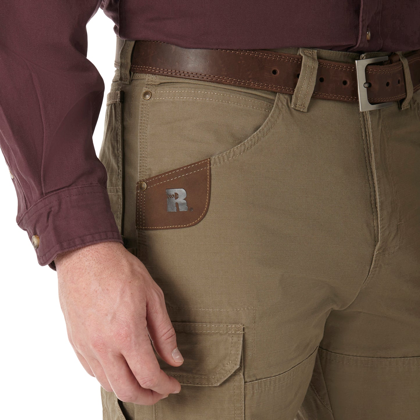 3W060BR Men's Riggs Ripstop Ranger Pant by Wrangler