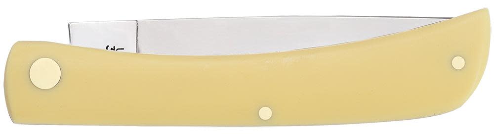 Yellow Synthetic Sod Buster Pocket Knife by Case