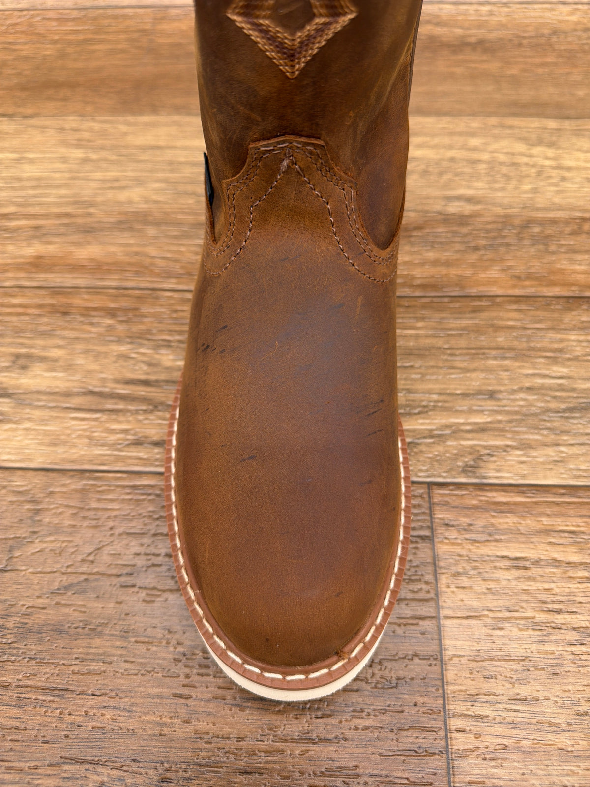 Women's Southlite Waterproof Round Toe Western Boot by Ariat - top view