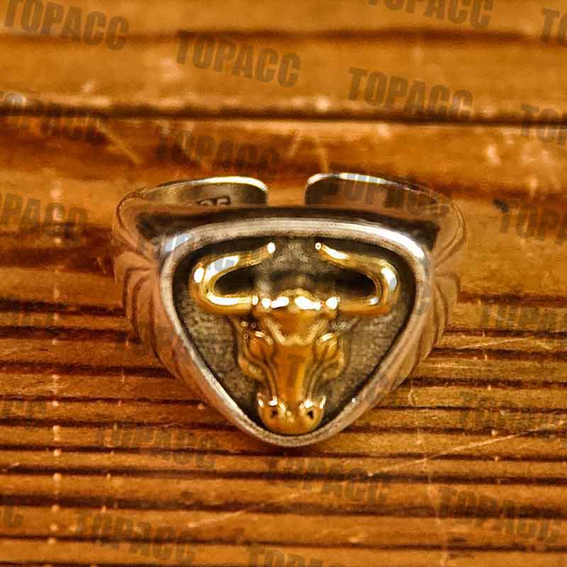 Cow Head Ring