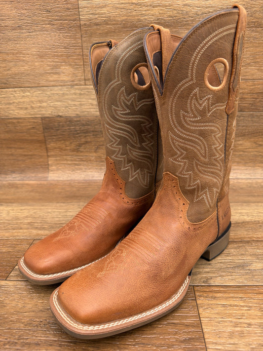Men's Atkins Square Toe Western Boot by Laredo - pair