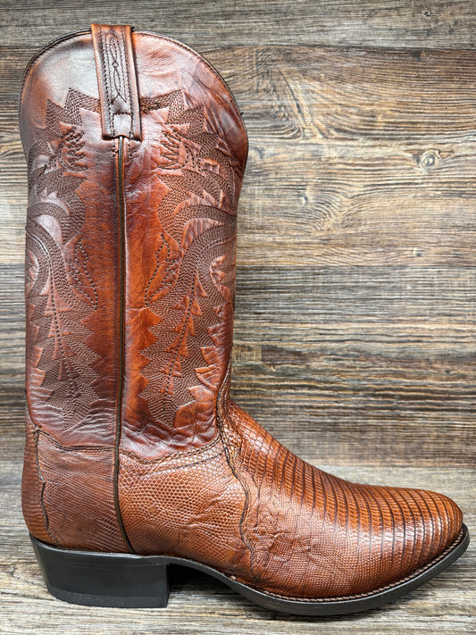 DP3051R Men’s Tan Teju Lizard Western Boot by Dan Post