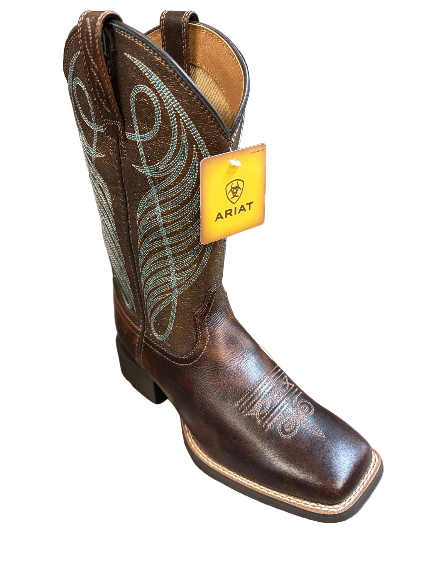 10016317 Women’s Round Up Square Toe Western Boots by Ariat