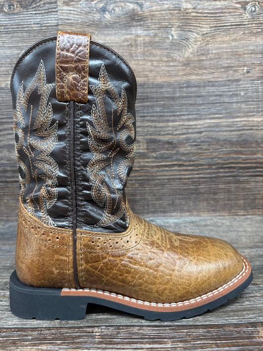 DPC2986 Kid's Lil' Broken Bow Square Toe Western Boot by Dan Post