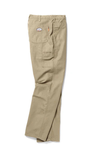 FR4507KH Men's Flame Resistant Khaki Carpenter Pants by Rasco