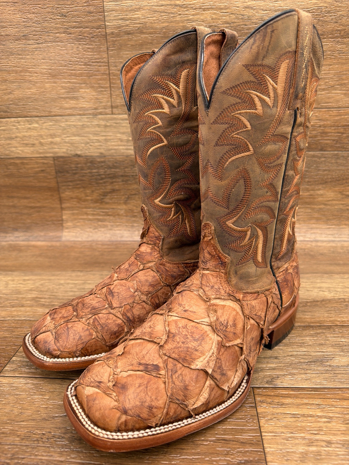Men's Marc Pirarucu Square Toe Western Boot by Dan Post - pair