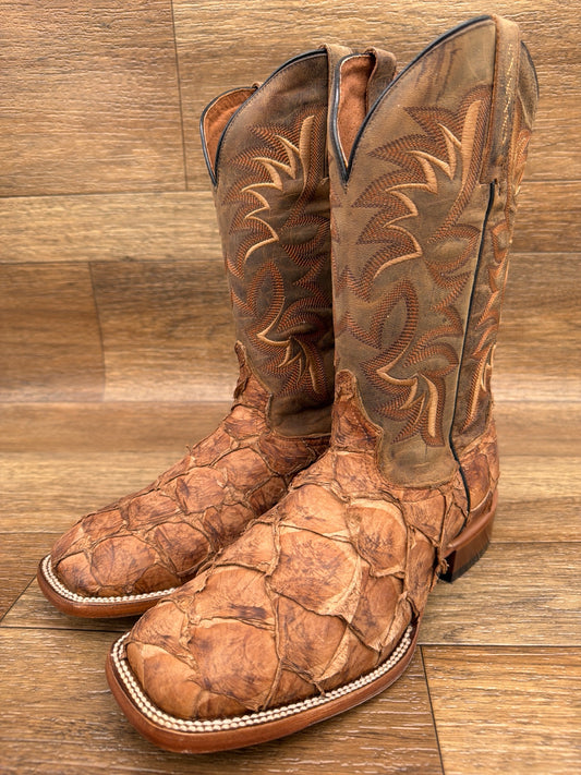 Men's Marc Pirarucu Square Toe Western Boot by Dan Post - pair