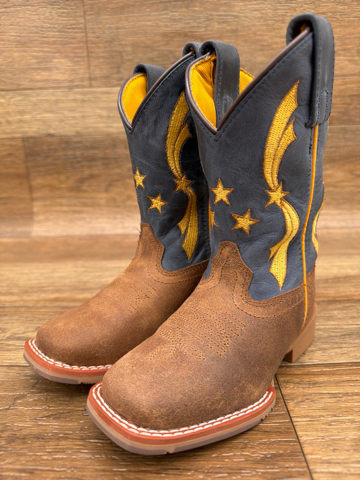 Kid's Lane Square Toe Western Boot by Dan Post - pair