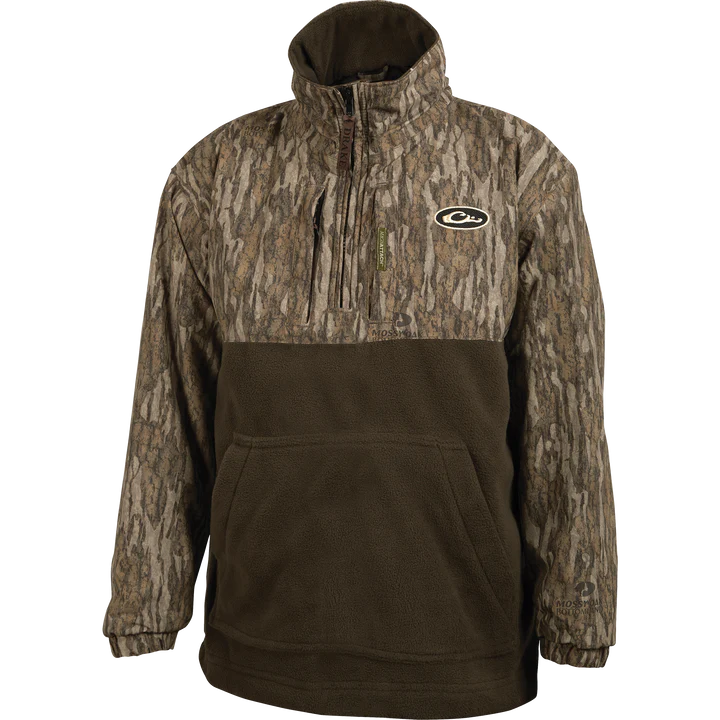 DW3020-006 MST Youth Eqwader 1/4 Zip Jacket by Drake