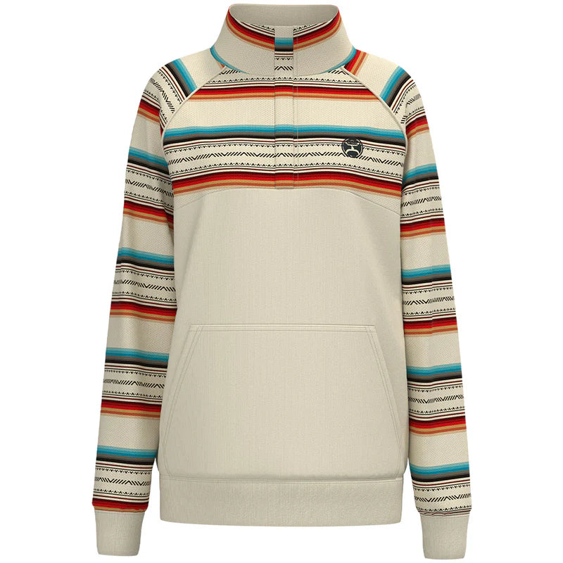 HH1250CRAZ "The Prime 1/4 Zip" Serape Pullover by Hooey