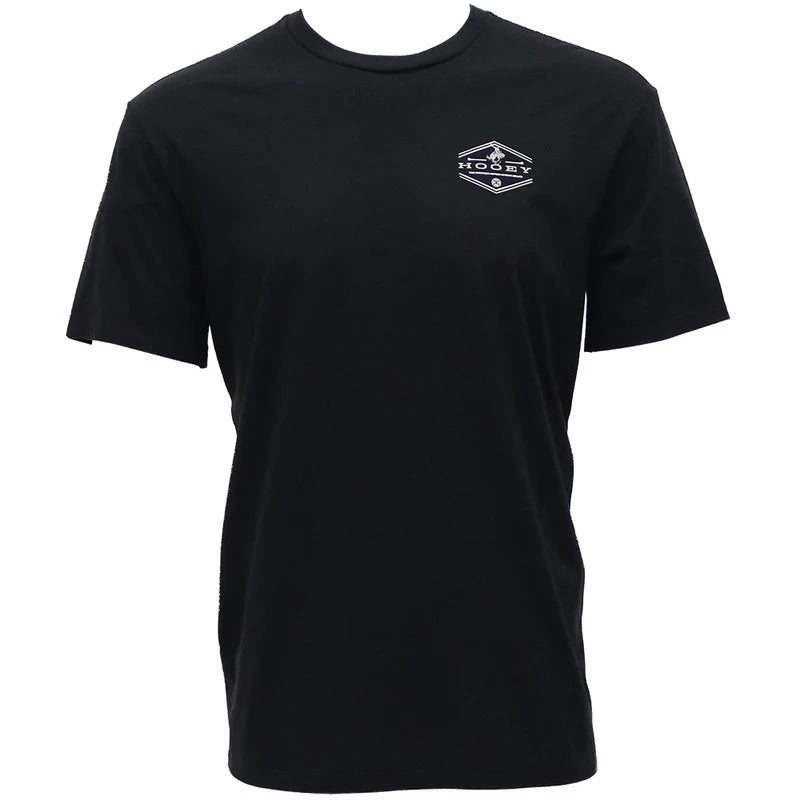 HT1655BK Mountains Black T-Shirt by Hooey