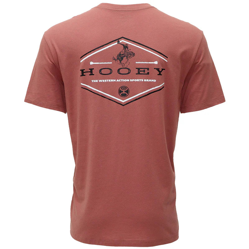 HT1655DKPK "Hooey Mountains" Light Mahogany T-Shirt