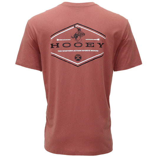 HT1655DKPK "Hooey Mountains" Light Mahogany T-Shirt