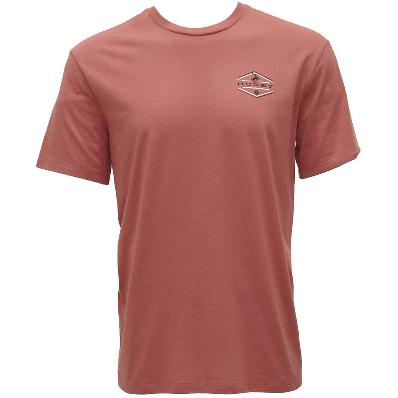 HT1655DKPK "Hooey Mountains" Light Mahogany T-Shirt