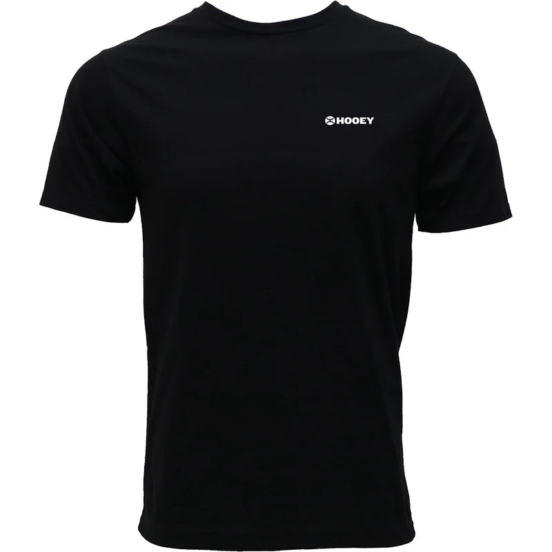 HT1711BK Men's Western OG Black Crew Neck T-Shirt by Hooey