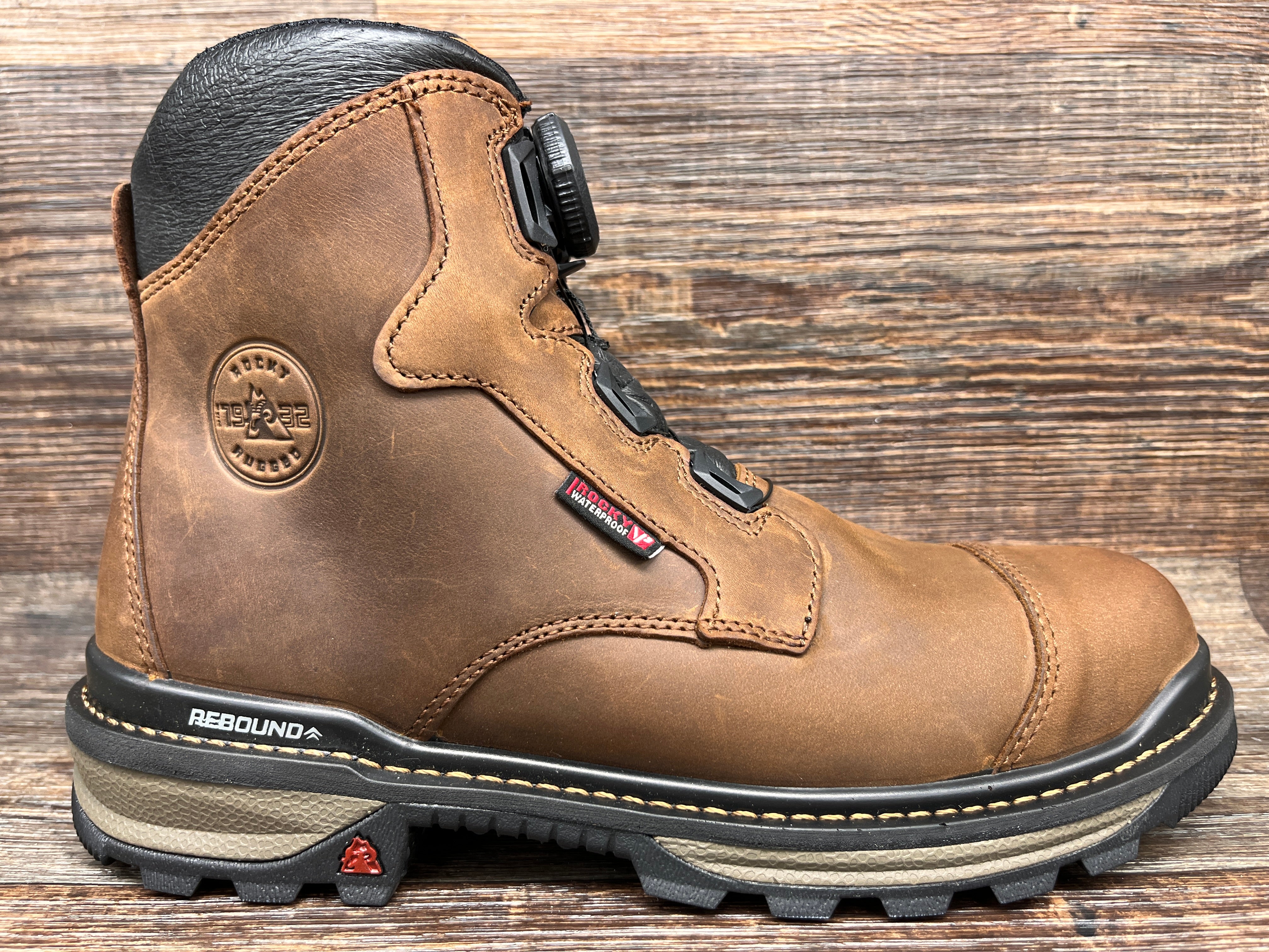 Rocky Rams Horn BOA Composite Toe Waterproof Work Boot 11