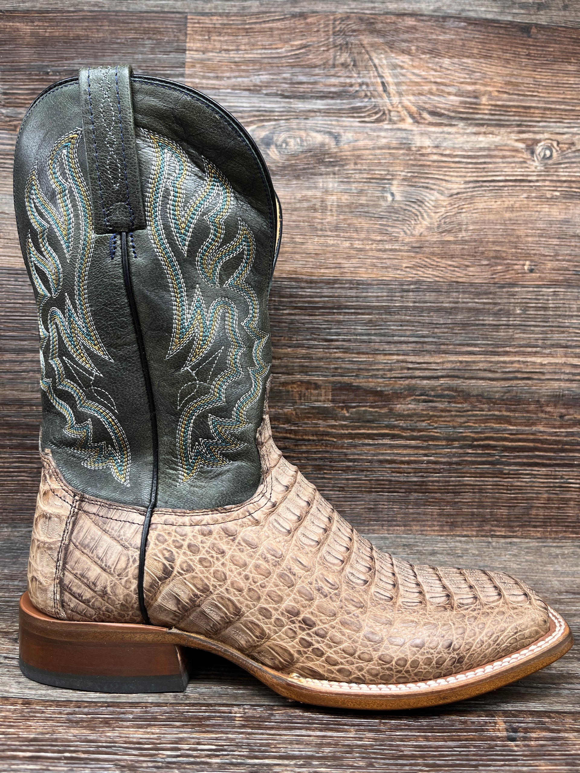 Tony Lama Justin Boot Resole TL5258 Men's Marfa Genuine Caiman