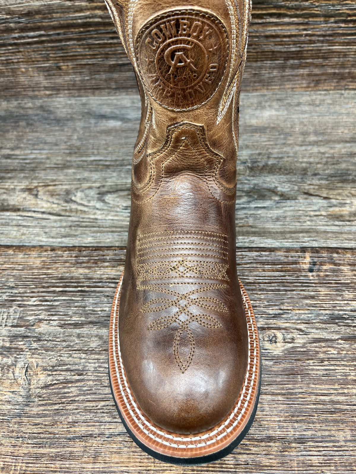 What Is A Rounded Toe Boot 7915 Men's Dawson Round Toe Western Boot by Laredo – Rushing Boots