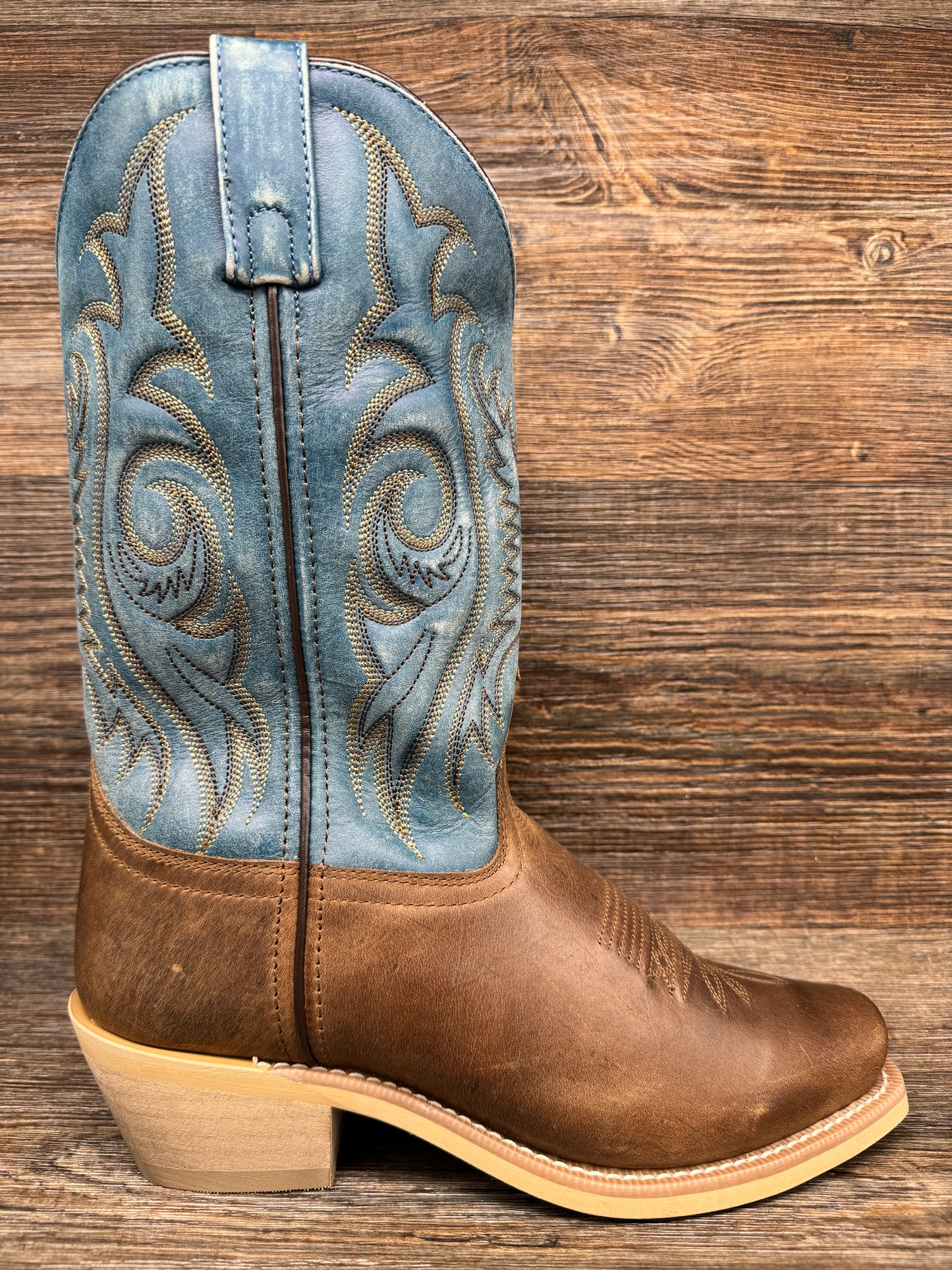4309 Men's Square Toe Western Boot by Smoky Mountain