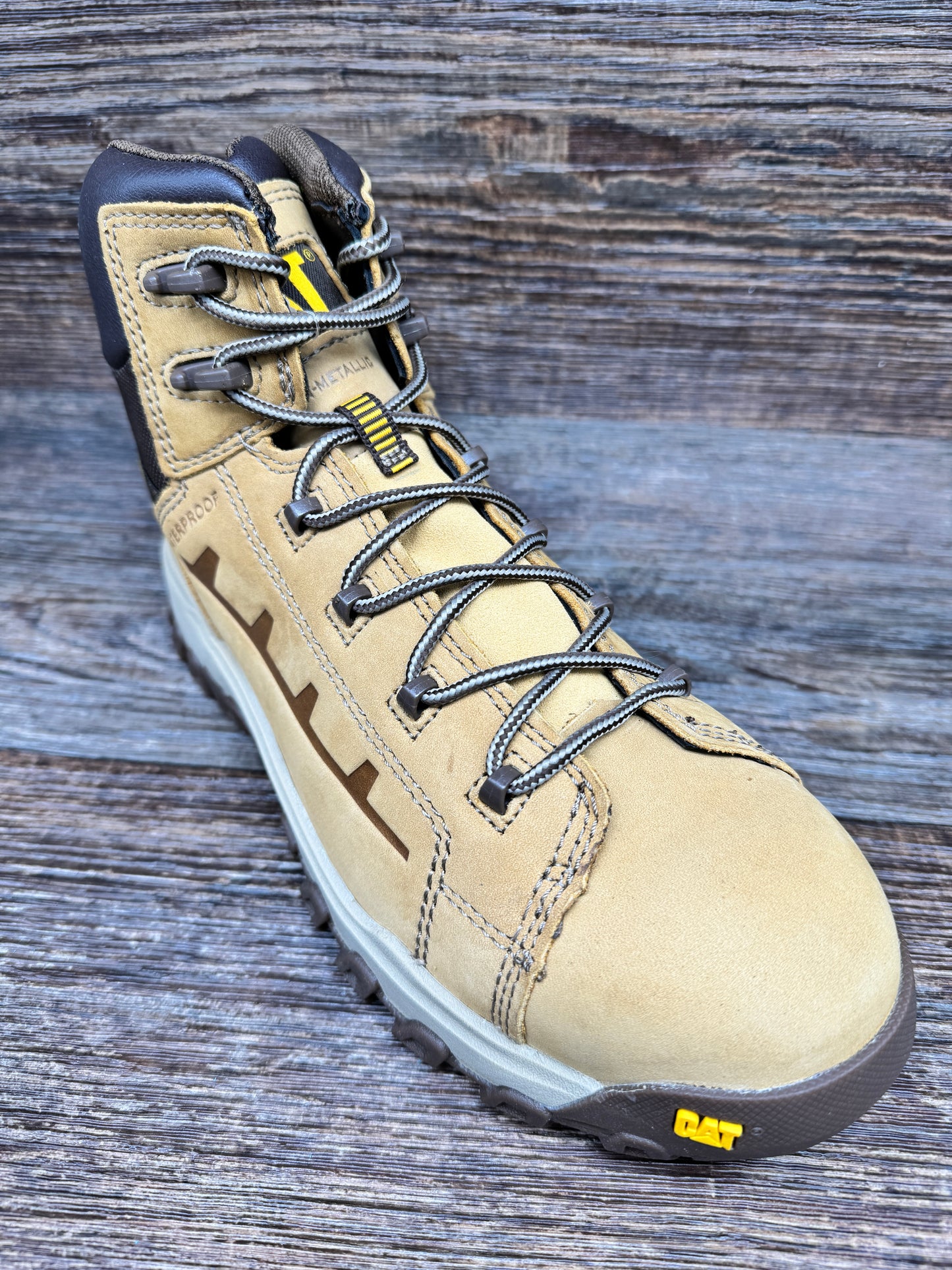 P91713 Men's Threshold Rebound Waterproof Composite Toe Work Boot by Caterpillar